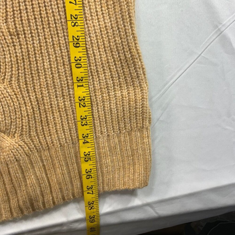 Charter Club Sweater Dress Womens Size Medium Tan long Sleeve Turtleneck  New - Picture 5 of 7